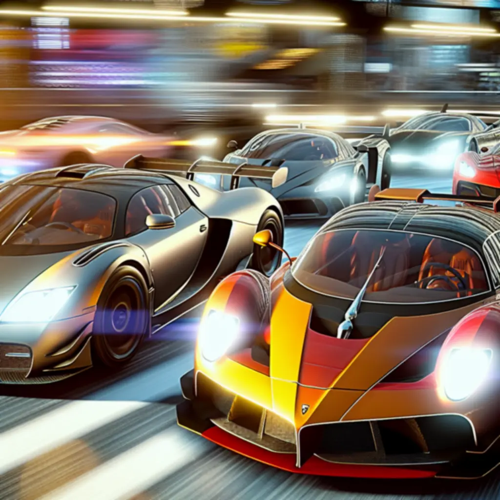 Night Supercars Race